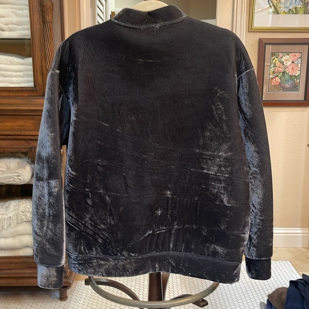 Zara velvet jacket NWOT - Picture 3 of 6